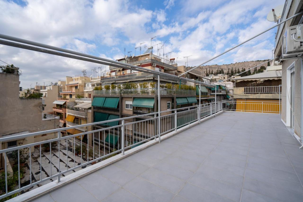 Апартаменти Athens Hideout Apt, Big Rooftop With City View Екстер'єр фото