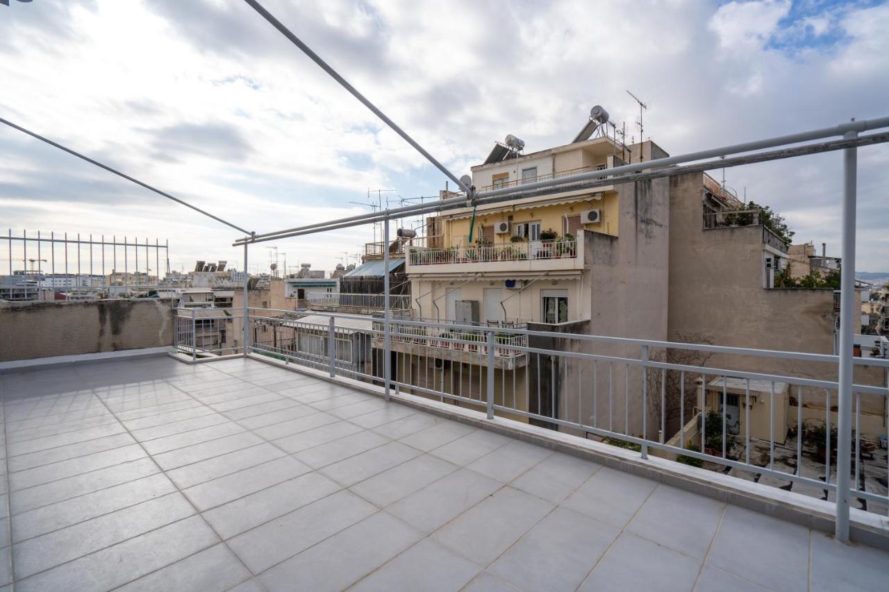 Апартаменти Athens Hideout Apt, Big Rooftop With City View Екстер'єр фото